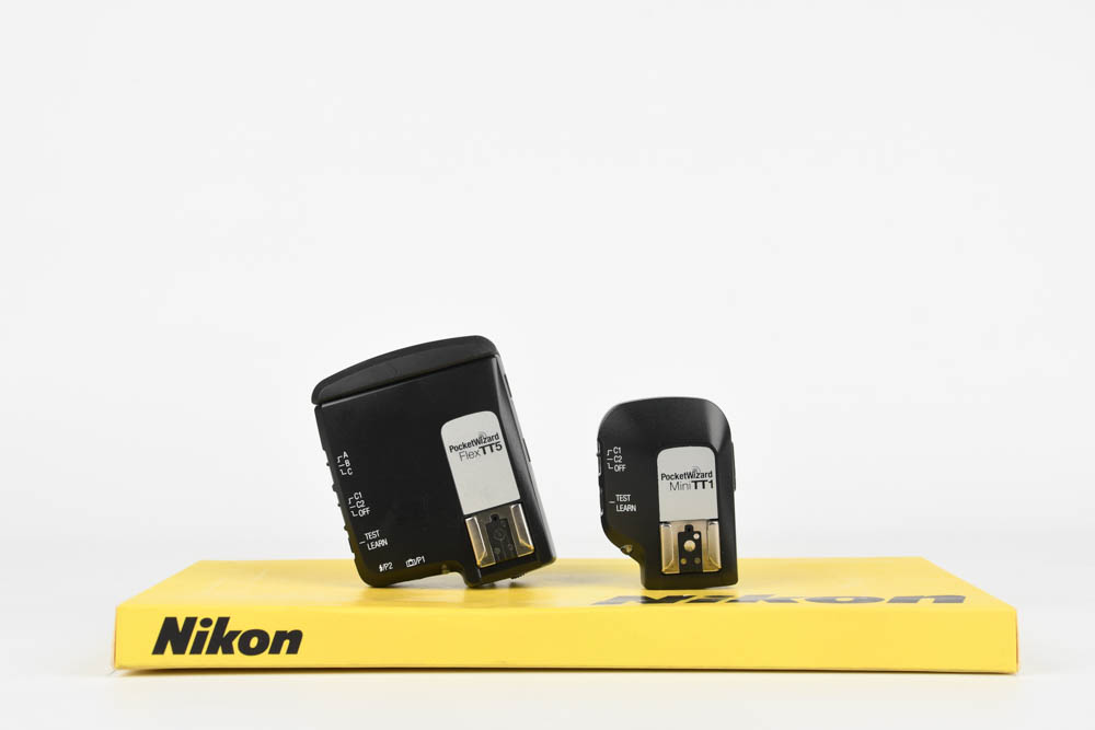 PocketWizard - Kit per flash Nikon E-TTL composto da 1 trasmettitore MiniTT1 e 1 ricevitore FlexTT5