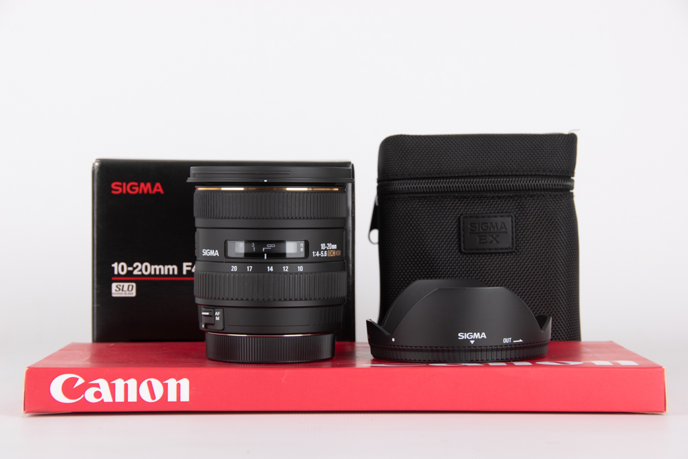 Sigma 10-20mm f4-5.6 EX DC Canon