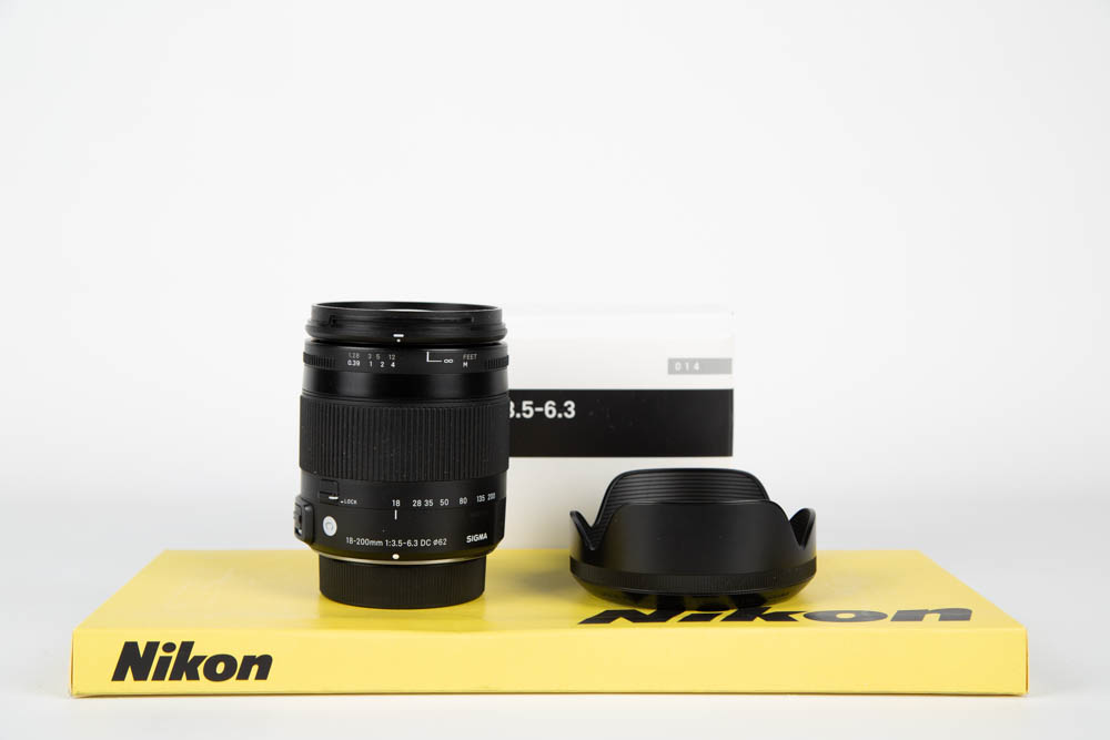 Sigma 18-200mm F3.5-6.3 DC Macro OS HSM Contemporary Nikon