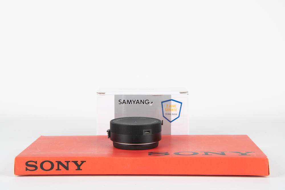 Samyang lens station Sony E-mount